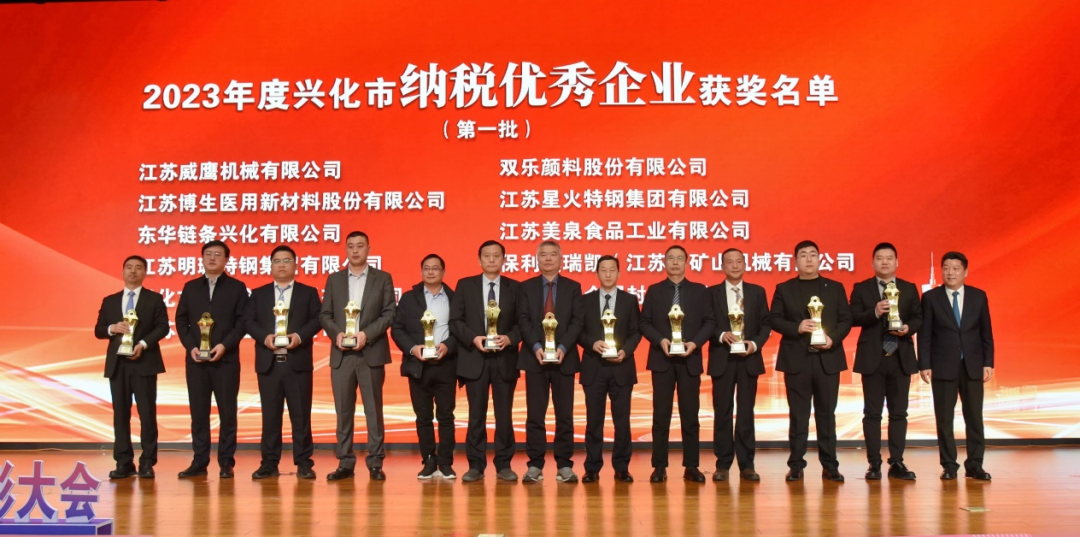 榮獲“納稅優秀企業”、“轉型質效示范企業”和“就業創業優秀企業”榮譽